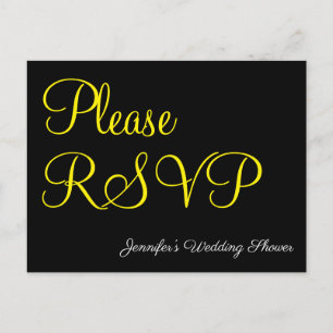 Elegante, glamouröse Postkarte "Bitte UAWG"