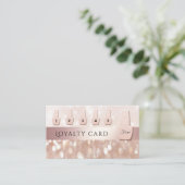 Elegante Glanzglanzglanzpolitur aus der sanften Ro Treuekarte (Stehend Vorderseite)