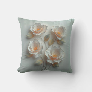 Elegante Glows 3 D Blume Kissen