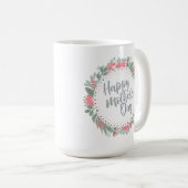 Elegante glückliche Blumen| klassische Tasse der (VorderseiteRechts)