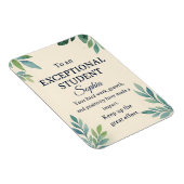 Elegante Glückwunschkarte für eine außergewöhnlich Magnet (Rechte Seite)