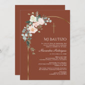 Elegante Gold Arch Frische Pasta machen Einladung (Vorne/Hinten)