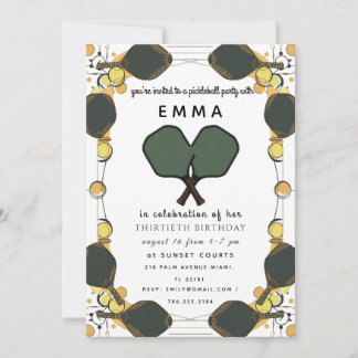 Elegante Gold-Baby-Party-Einladung Einladung