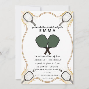 Elegante Gold-Baby-Shower-Einladung Einladung