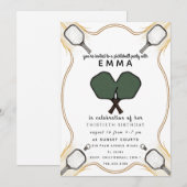 Elegante Gold-Baby-Shower-Einladung Einladung (Vorne/Hinten)