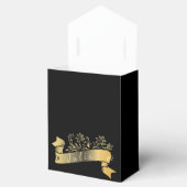 Elegante Gold Banner Black Fevor Boxen Geschenkschachtel (Geöffnet)