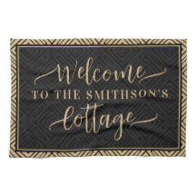 Elegante Gold & Black Class Willkommen in unserer