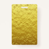 Elegante Gold Black VIP Zugang zum Geburtstag   Ausweis (Rückseite)