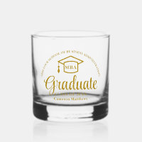 Elegante Gold Business School Abschluss MBA
