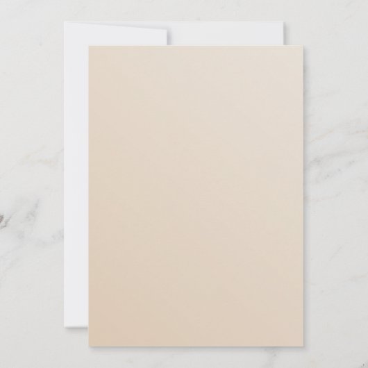 Elegante Gold Calligraphy Einladung zum Geburtstag (Rückseite)