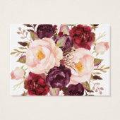 Elegante Gold Calligraphy & floral Wie viele Kisse (Rückseite)