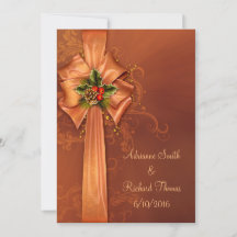 Elegante Gold Christmas Einladung