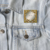 Elegante Gold Decorative Blumentaste Button (Beispiel)
