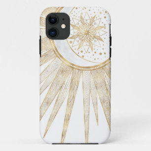 Elegante Gold Doodles - Der Monte Mandala Case-Mate iPhone Hülle