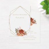 Elegante Gold Frame Black Earring Display Card (Schreibtisch)