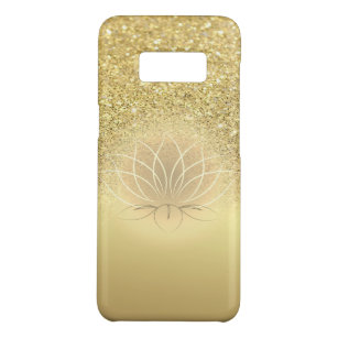 Elegante Gold Glitzer Bokeh Lotus Case-Mate Samsung Galaxy S8 Hülle