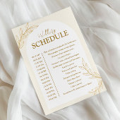 Elegante Gold Glitzer Wedding Card Feiertagskarte