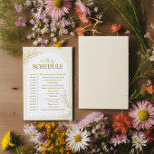 Elegante Gold Glitzer Wedding Card Feiertagskarte