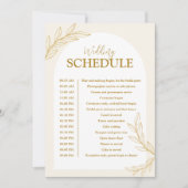 Elegante Gold Glitzer Wedding Card Feiertagskarte (Vorderseite)