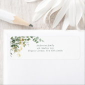 Elegante Gold-Grüne Eukalyptus-Hochzeit (Insitu)