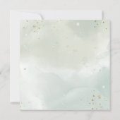 Elegante Gold Holiday Party Company Einladung (Rückseite)