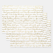 Elegante Gold Liebe Moderne Skripttypografie Hochz