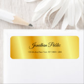 Elegante Gold Look Handschrift Moderne Vorlage (Insitu)