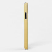 Elegante Gold Modern Monogram Name Template Case-Mate iPhone Hülle (Hinten/Rechts)