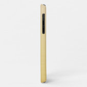 Elegante Gold Modern Monogram Name Template Case-Mate iPhone Hülle (Hinten/Links)