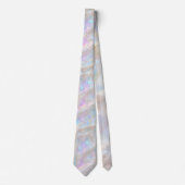 Elegante Gold Opal Gemstone Muster Chic Krawatte (Vorderseite)