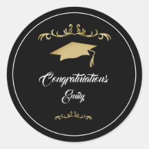 Elegante Gold Ornament Herzlichen Glückwunsch Grad