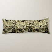 Elegante Gold-Rose Seitenschläferkissen (Rückseite)