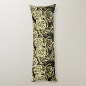 Elegante Gold-Rose Seitenschläferkissen (Rückseite (Vertikal))