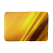 Elegante Gold Satin Imitate Texture Look Badematte (Vorderseite)