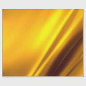 Elegante Gold Satin Imitate Texture Look Geschenkpapier (Flach)