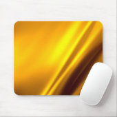 Elegante Gold Satin Imitate Texture Look Mousepad (Mit Mouse)
