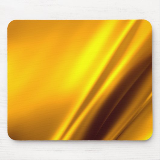 Elegante Gold Satin Imitate Texture Look Mousepad (Vorne)