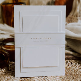 Elegante Gold Script Wedding Bly Band