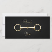 Elegante Gold Snaffle Bit Custom Reittier (Vorderseite)