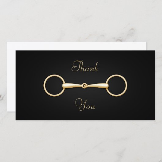 Elegante Gold Snaffle Bit Custom Reittier (Vorne/Hinten)