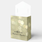 Elegante Gold Sparkle Geschenkboxen Geschenkschachtel (Geöffnet)