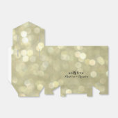 Elegante Gold Sparkle Geschenkboxen Geschenkschachtel (Ungefaltet)