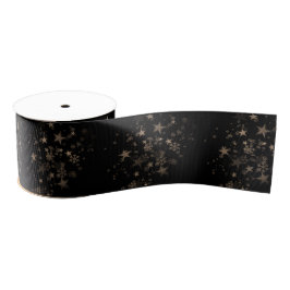 Elegante Gold Star Feiertags-Geschenke zum Neuen J Ripsband