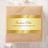 Elegante Gold Template Handgeschriebener Skriptnam (Insitu)