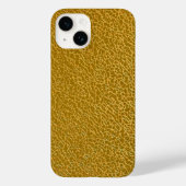 Elegante Gold Texture Protective Case-Mate iPhone Hülle (Rückseite)