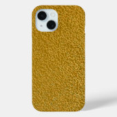 Elegante Gold Texture Protective Case-Mate iPhone Hülle (Rückseite)