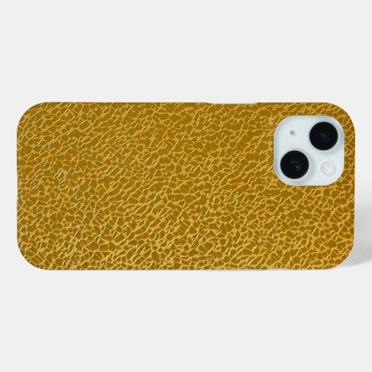 Elegante Gold Texture Protective Case-Mate iPhone Hülle (Rückseite (Horizontal))