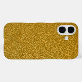 Elegante Gold Texture Protective Case-Mate iPhone Hülle (Rückseite (Horizontal))