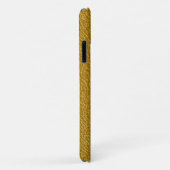 Elegante Gold Texture Protective Case-Mate iPhone Hülle (Hinten/Rechts)