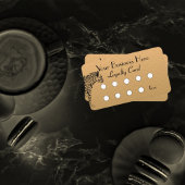Elegante Gold- und Black Jaguar Loyalty Card Treuekarte